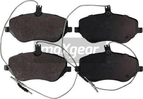 Maxgear 19-1464 - Brake Pad Set, disc brake www.parts5.com