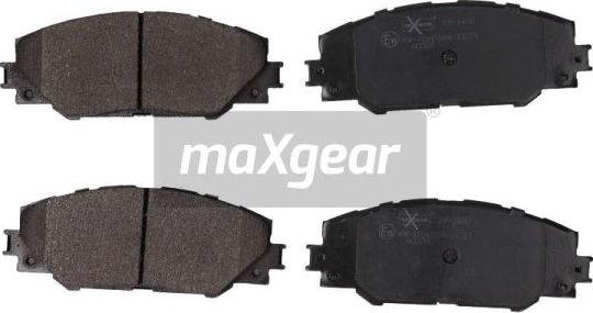 Maxgear 19-1460 - Set placute frana,frana disc www.parts5.com