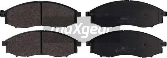 Maxgear 19-1408 - Brake Pad Set, disc brake parts5.com