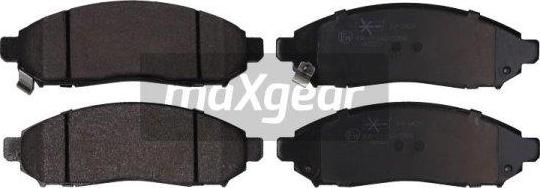 Maxgear 19-1439 - Brake Pad Set, disc brake parts5.com