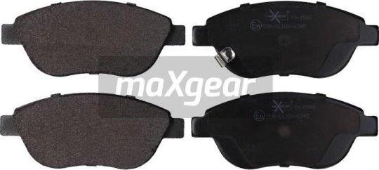 Maxgear 19-1540 - Set placute frana,frana disc www.parts5.com