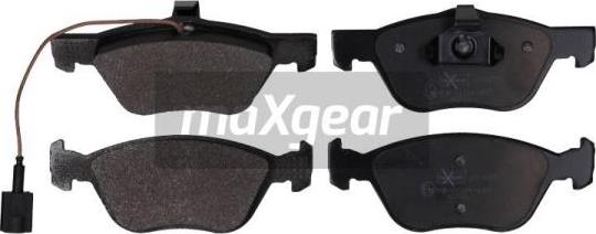 Maxgear 19-1075 - Juego de pastillas de freno www.parts5.com