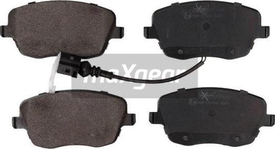 Maxgear 19-1112 - Komplet pločica, disk-kočnica www.parts5.com