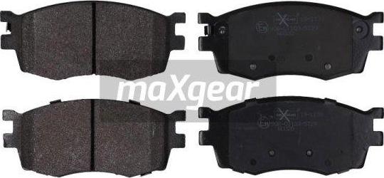 Maxgear 19-1139 - Juego de pastillas de freno www.parts5.com