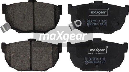 Maxgear 19-1134 - Set placute frana,frana disc www.parts5.com