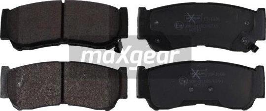 Maxgear 19-1136 - Brake Pad Set, disc brake www.parts5.com