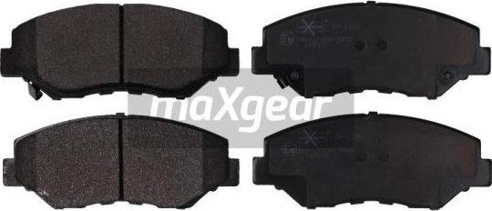 Maxgear 19-1126 - Bremsbelagsatz, Scheibenbremse www.parts5.com