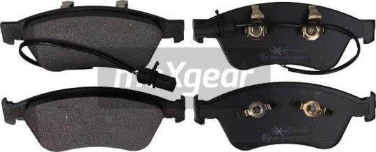 Maxgear 19-1122 - Σετ τακάκια, δισκόφρενα www.parts5.com