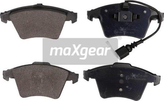 Maxgear 19-1897 - Sada brzdových destiček, kotoučová brzda www.parts5.com