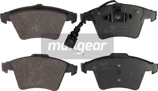 Maxgear 19-1822 - Sada brzdových destiček, kotoučová brzda www.parts5.com