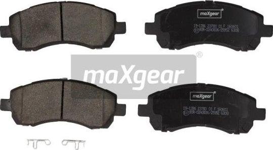 Maxgear 19-1396 - Kit de plaquettes de frein, frein à disque www.parts5.com