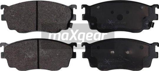 Maxgear 19-1398 - Тормозные колодки, дисковые, комплект www.parts5.com