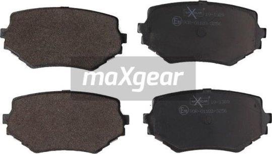 Maxgear 19-1389 - Brake Pad Set, disc brake www.parts5.com