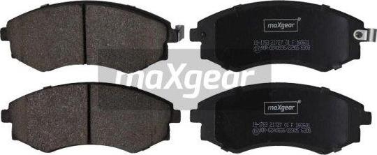 Maxgear 19-1763 - Komplet zavornih oblog, ploscne (kolutne) zavore www.parts5.com