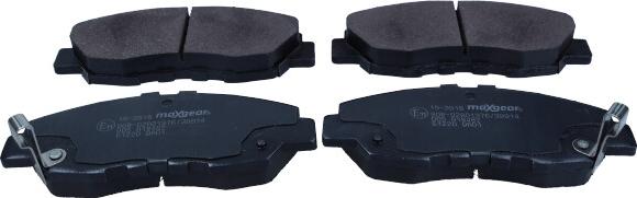 Maxgear 19-3918 - Brake Pad Set, disc brake www.parts5.com