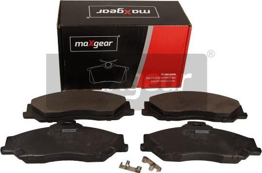 Maxgear 19-3409 - Brake Pad Set, disc brake www.parts5.com