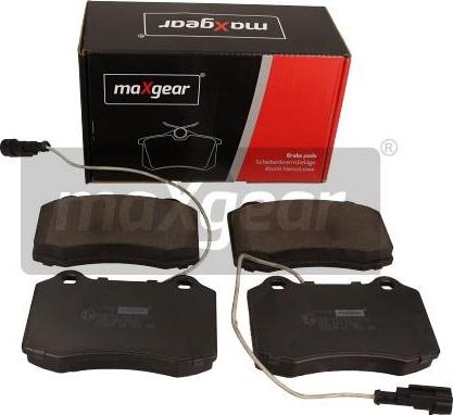 Maxgear 19-3404 - Brake Pad Set, disc brake parts5.com