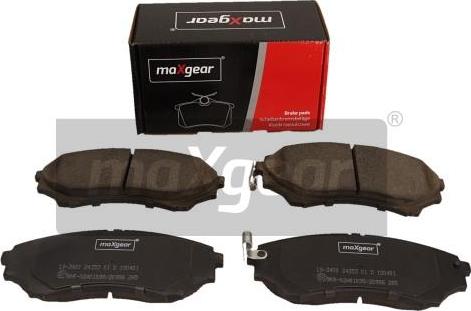 Maxgear 19-3400 - Juego de pastillas de freno www.parts5.com