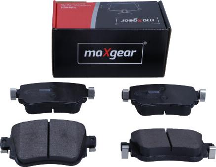 Maxgear 19-3407 - Комплект спирачно феродо, дискови спирачки www.parts5.com