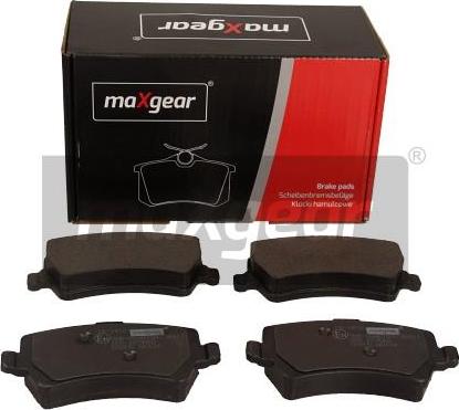 Maxgear 19-3412 - Juego de pastillas de freno www.parts5.com