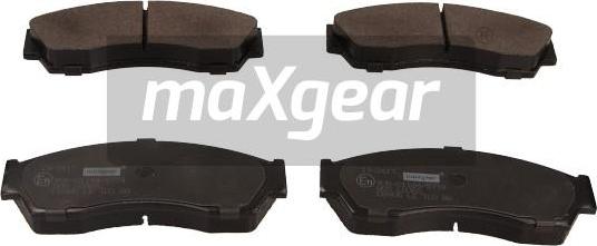 Maxgear 19-3417 - Brake Pad Set, disc brake www.parts5.com