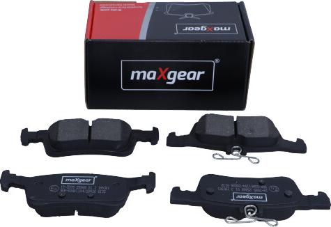 Maxgear 19-3595 - Brake Pad Set, disc brake www.parts5.com