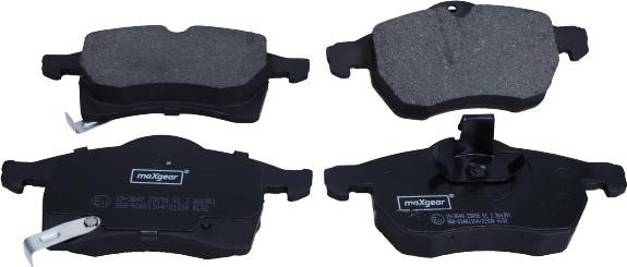 Maxgear 19-3649 - Piduriklotsi komplekt,ketaspidur parts5.com