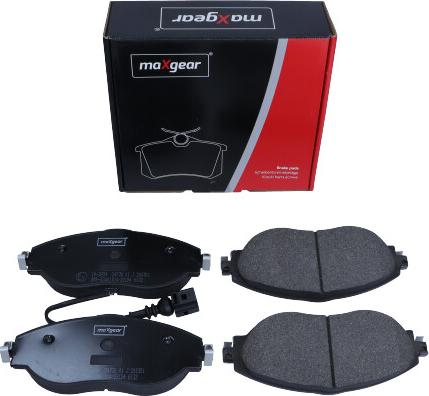 Maxgear 19-3654 - Komplet kočnih obloga, disk kočnica www.parts5.com