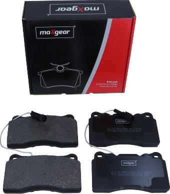 Maxgear 19-3666 - Juego de pastillas de freno www.parts5.com