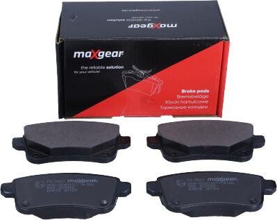 Maxgear 19-3607 - Juego de pastillas de freno www.parts5.com