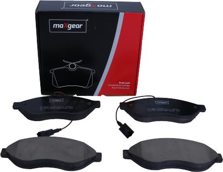 Maxgear 19-3636 - Komplet pločica, disk-kočnica www.parts5.com