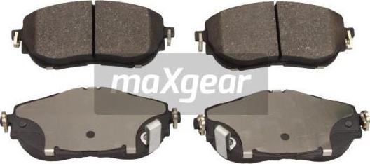 Maxgear 19-3044 - Brake Pad Set, disc brake www.parts5.com