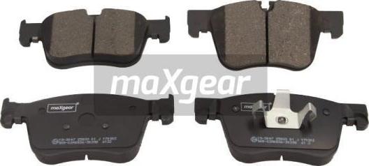 Maxgear 19-3047 - Brake Pad Set, disc brake www.parts5.com