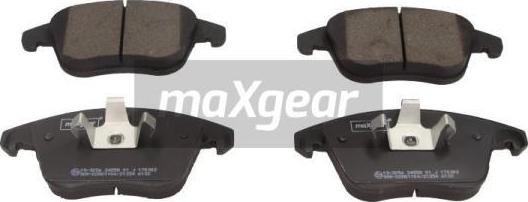 Maxgear 19-3056 - Σετ τακάκια, δισκόφρενα www.parts5.com