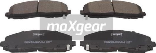 Maxgear 19-3035 - Juego de pastillas de freno www.parts5.com