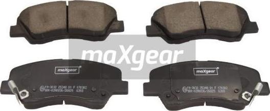 Maxgear 19-3032 - Fékbetétkészlet, tárcsafék www.parts5.com