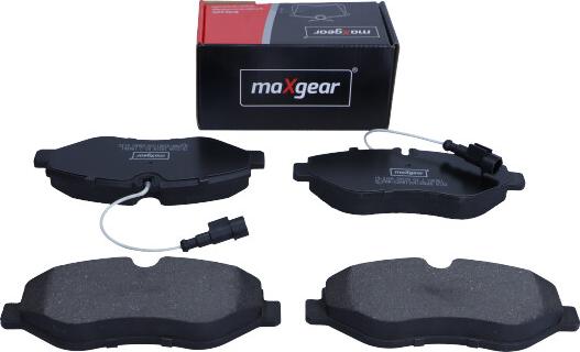 Maxgear 19-3168 - Тормозные колодки, дисковые, комплект www.parts5.com