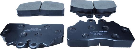 Maxgear 19-3889 - Brake Pad Set, disc brake www.parts5.com