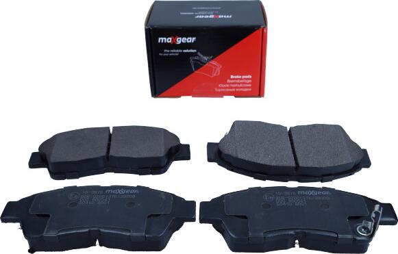 Maxgear 19-3876 - Brake Pad Set, disc brake www.parts5.com