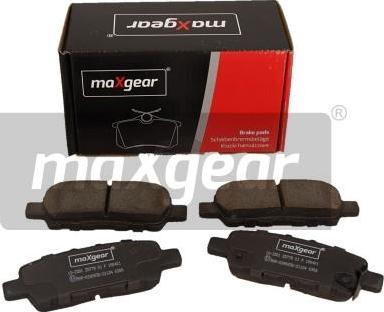 Maxgear 19-3381 - Brake Pad Set, disc brake parts5.com