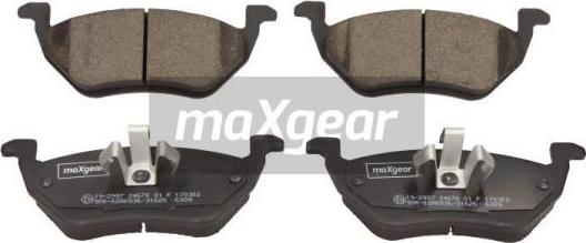 Maxgear 19-2997 - Set placute frana,frana disc www.parts5.com