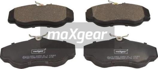 Maxgear 19-2953 - Set placute frana,frana disc www.parts5.com