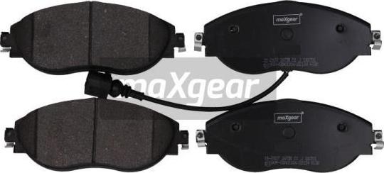 Maxgear 19-2907 - Комплект спирачно феродо, дискови спирачки www.parts5.com