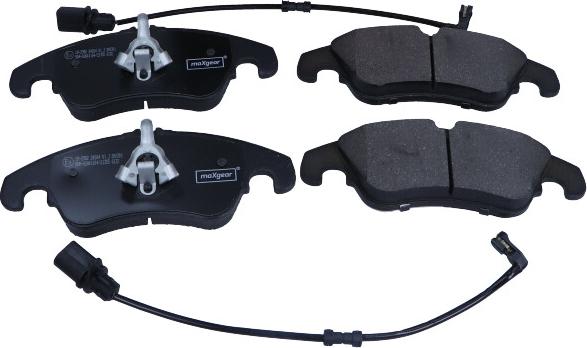 Maxgear 19-2982 - Brake Pad Set, disc brake www.parts5.com