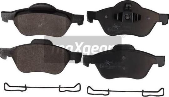 Maxgear 19-2090 - Тормозные колодки, дисковые, комплект www.parts5.com