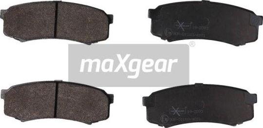 Maxgear 19-2093 - Fékbetétkészlet, tárcsafék www.parts5.com