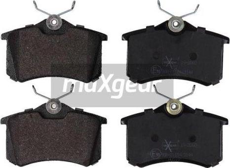 Maxgear 19-2060 - Zestaw klocków hamulcowych, hamulce tarczowe www.parts5.com