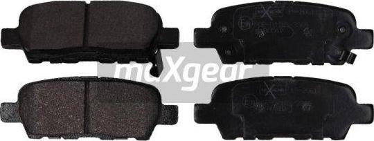 Maxgear 19-2061 - Brake Pad Set, disc brake www.parts5.com