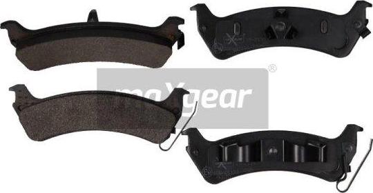 Maxgear 19-2139 - Brake Pad Set, disc brake www.parts5.com