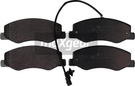 Maxgear 19-2132 - Zestaw klocków hamulcowych, hamulce tarczowe www.parts5.com